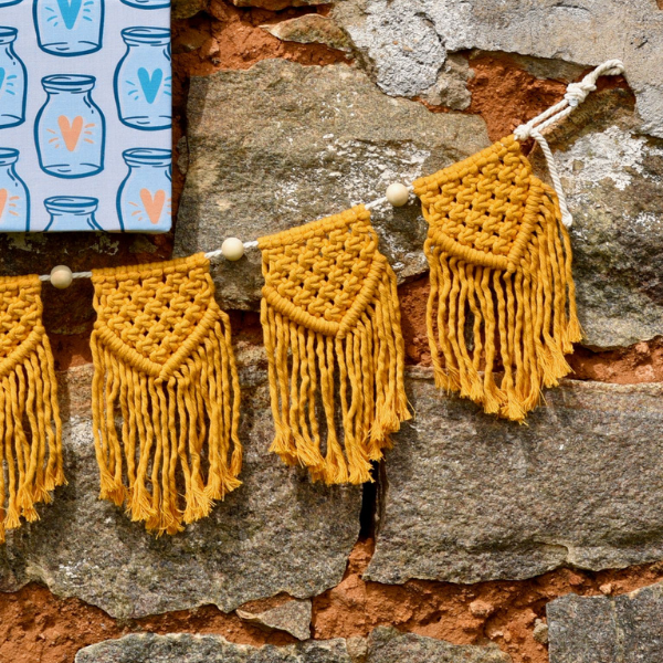 Macrame Boho Handmade Wall Hanging Decor - image 2